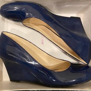 Nine West Wedge Heel Navy